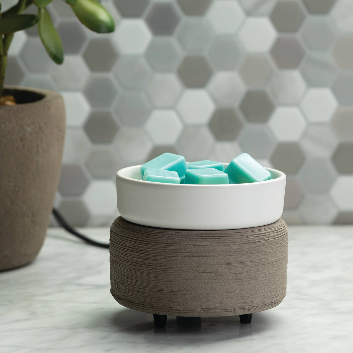 Gray Texture 2-in-1 Classic Warmer